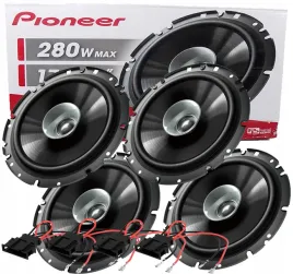 pioneer-glosniki-4szt-vw-passat-b5-golf-4-przod-tyl