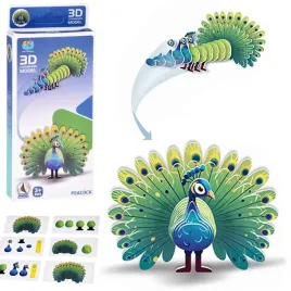 puzzle-3d-kartonowy-model-kolorowy-paw-zrob-to-sam-diy-18ele-za5718