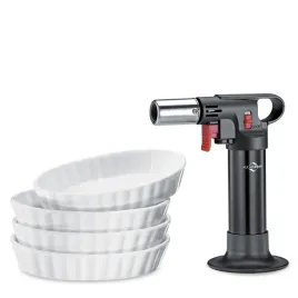 zestaw-do-creme-brulee-kuchenprofi-eco-5-el-palnik-4-porcelanowe-misec