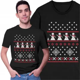 koszulka-swiateczna-t-shirt-na-swieta-swiateczny-sweter-balwany-zima-snieg