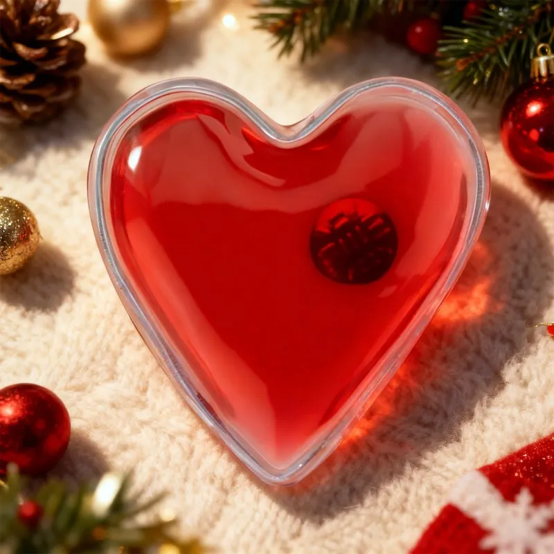 Kubek z NADRUKIEM i OGRZEWACZ do rąk SERCE na MIKOŁAJKI dla niego