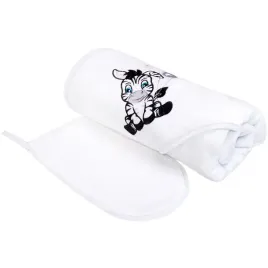 new-baby-luksusowe-okrycie-kapielowe-recznik-myjka-zebra-90x90cm-bialy