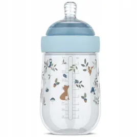 mepal-butelka-ze-smoczkiem-mio-240-ml-forest-friends-antykolkowa