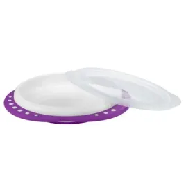 nuk-talerzyk-8m-fioletowy-z-przykrywka
