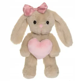 teddykompaniet-pluszak-zajac-z-sercem-tyra-bez-20cm-ted-04292