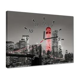 zegary-40x30-nowy-jork-manhattan-most