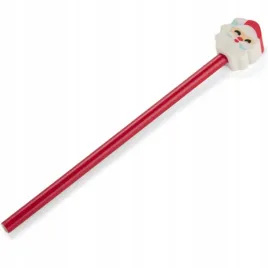 olowek-swiateczny-christmas-z-gumka-gwiazdor-swiety-mikolaj-swieta