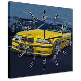 zegary-30x30-zloty-samochod-bmw-auto
