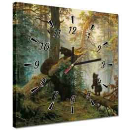 zegary-30x30-poranek-w-sosnowym-lesie