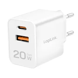 szybka-ladowarka-usb-c-20w-gan-pd-pps-logilink-kostka-ladowania-usb-a-biala