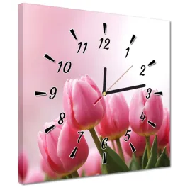 zegary-30x30-rozowe-tulipany
