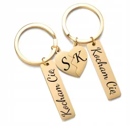 prezent-na-dzien-chlopaka-breloki-dla-par-serce-zlote-z-grawerem-gratis