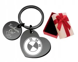 prezent-na-dzien-chlopaka-brelok-do-kluczy-czarny-bmw-audi-grawer-gratis