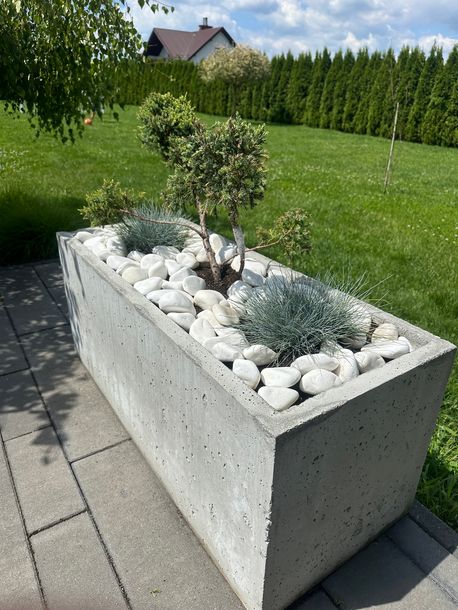 Donica betonowa 120x50x50 beton architektoniczny duża