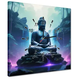 zegary-40x40-budda-i-medytacja