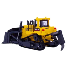 miniaturka-metalowej-koparki-bulldozera