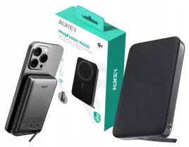 aukey-pb-ms06-qi2-10000mah-30w-powerbank-magsafe-do-iphone-bezprzewodowy