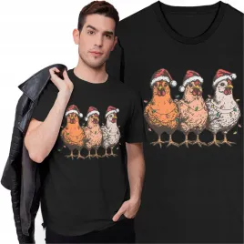 koszulka-swiateczna-t-shirt-na-swieta-kury-kurczaki-swiatelka-lampki