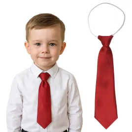 czerwony-krawat-dla-chlopca-na-gumce-elegancki-dzieciecy-krawacik-3-10-lat
