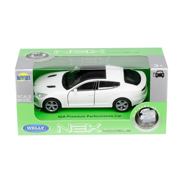 model-1-34-kia-premium-performance-car-bialy-material-metal