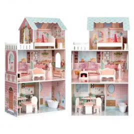 3-poziomowy-domek-dla-lalek-ecotoys-drewniany-z-meblami