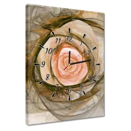 zegary-30x40-abstrakcyjny-kwiat-rozy