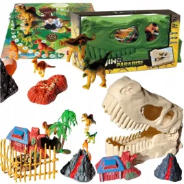 czaszka-dinozaura-figurki-drzewka-mata-do-gry