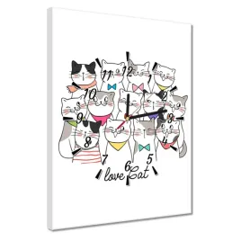 zegary-30x40-kotek-kotki-koty-kicia