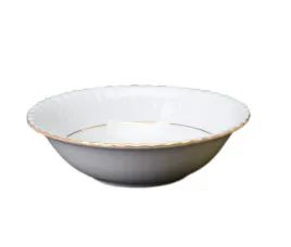 chodziez-iwona-b014-porcelanowa-biala-salaterka-zlota-linia-zloty-pasek16cm