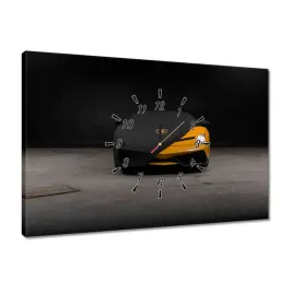 zegary-60x40-pomaranczowe-auto