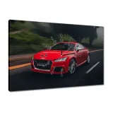 zegary-60x40-czerwone-audi-samochod