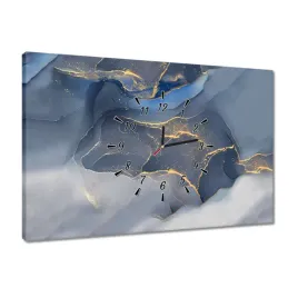 zegary-60x40-niebieski-marmur