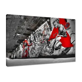 zegary-60x40-grafiti-motyw-mlodziezowy