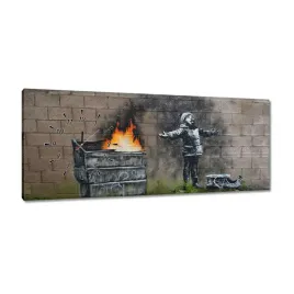 zegary-100x40-smog-snieg-banksy-graffiti