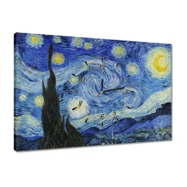 zegary-60x40-gwiezdzista-noc-van-gogh