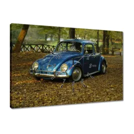 zegary-60x40-garbus-vw-samochod