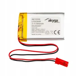 akumulator-li-po-lp503448-akyga-aky0559-3-7v-800mah-pcm-zlacze-jst-2-pin