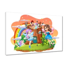 zegary-60x40-wrozki-w-magicznym-swiecie