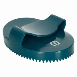 zgrzeblo-dla-koni-imeprial-riding-curry-comb-rubber-gumowe-ciemnozielone
