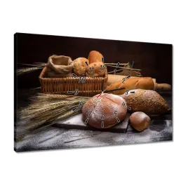 zegary-60x40-pieczywo-naturalne-chleby-bulki-bagietka-maka