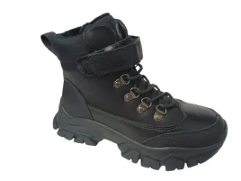 kozaki-chlopiece-r32-botki-trapery-czarne-buty-ocieplane-zimowe