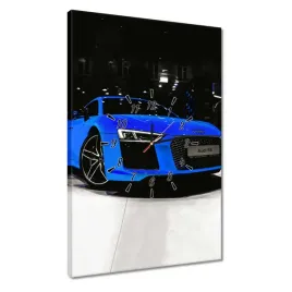 zegary-40x60-niebieskie-audi-audica-r8