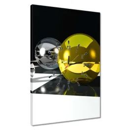 zegary-40x60-zolta-kula-na-szachownicy