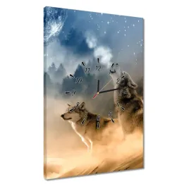 zegary-40x60-wilk-wyjacy-do-ksiezyca