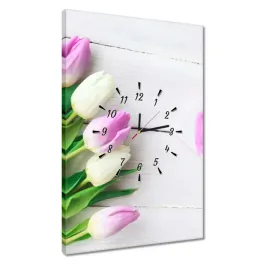 zegary-40x60-delikatne-tulipany