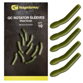 gumki-wedkarskie-karpiowe-do-zestawow-rotator-qc-ridgemonkey-zielone