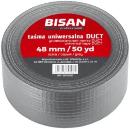 bisan-tasma-uniwersalna-duct-48mm-50yd-szara-b870006