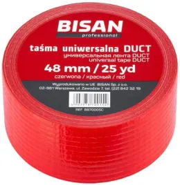 bisan-tasma-uniwersalna-duct-48mm-25yd-czerwona-b870005c