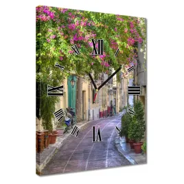 zegary-30x40-grecka-uliczka-plaka