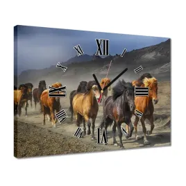 zegary-40x30-kon-konie-jezdziectwo